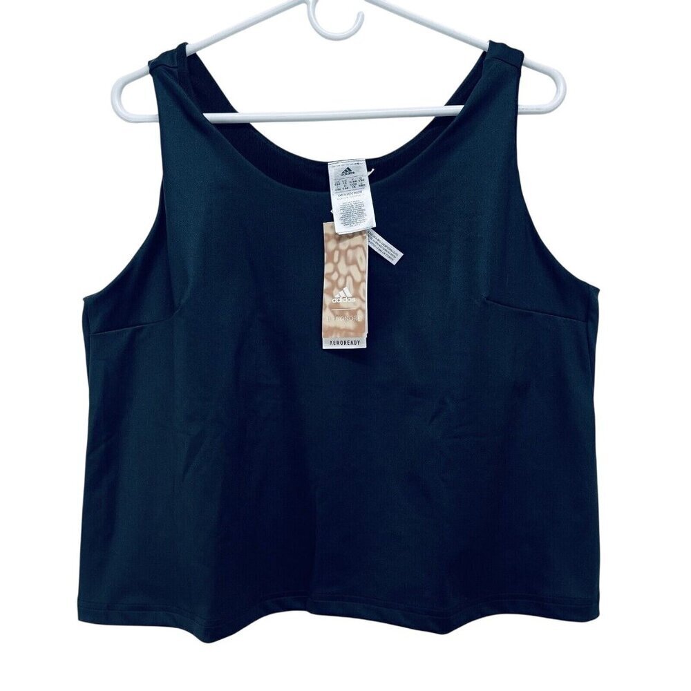 Adidas Top Size 1 XL 20-22 Women’s 11 Honoré TR tank Trainning Black New